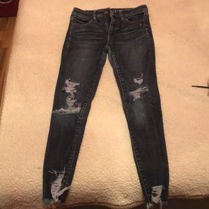 hi-rise jegging crop